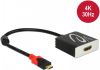 Delock Adapter Usb Type C Male Naar Hdmi Female(Dp Alt Mode)4k 30 Hz online kopen