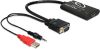 Delock VGA > HDMI Adapter mit Audio online kopen
