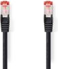 Nedis CAT6 S/FTP RJ45 kabel 100cm zwart online kopen