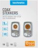 Technetix Antenne Stekker + Koppeling 9.5mm Iecmf a+ Haaks online kopen