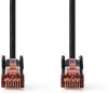 Nedis CAT6 S/FTP RJ45 kabel 100cm zwart online kopen