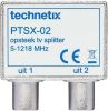 Technetix Iec Opsteek Splitter Tv 9.5(f)- 2x9.5(m)Ptsx02 online kopen